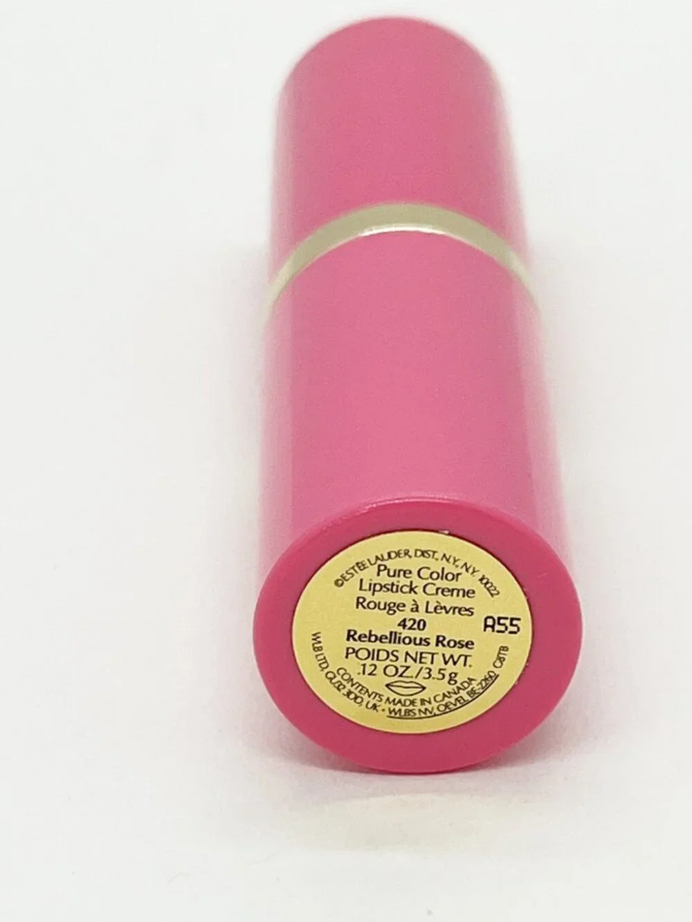 3 pack - Estee Lauder Pure Color Creme Lipstick - 420 Rebellious Rose, Full Size